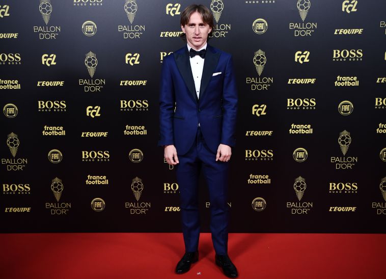 לוקה מודריץ'. זוכה העונה שעברה (ANNE-CHRISTINE POUJOULAT/AFP via Getty Images)