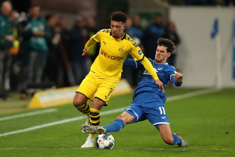 סאנצ'ו. נעצר אחרי שבעה משחקים ברציפות בהם כבש (Christian Kaspar-Bartke/Bongarts/Getty Images)