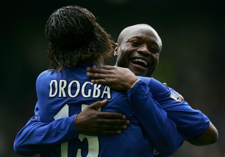 גאלאס ודרוגבה בצ'לסי (Clive Rose/Getty Images)