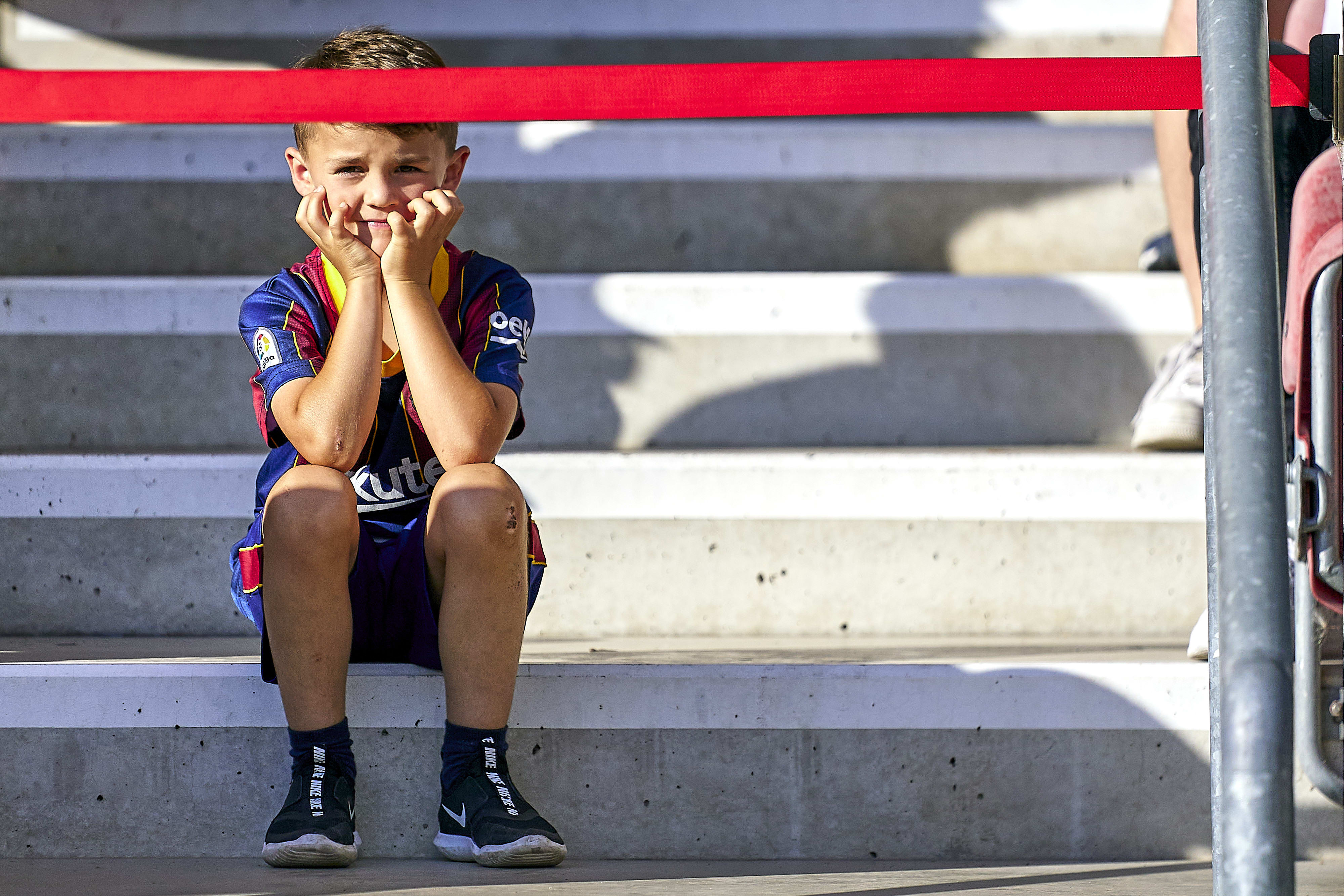 ילד אוהד ברצלונה