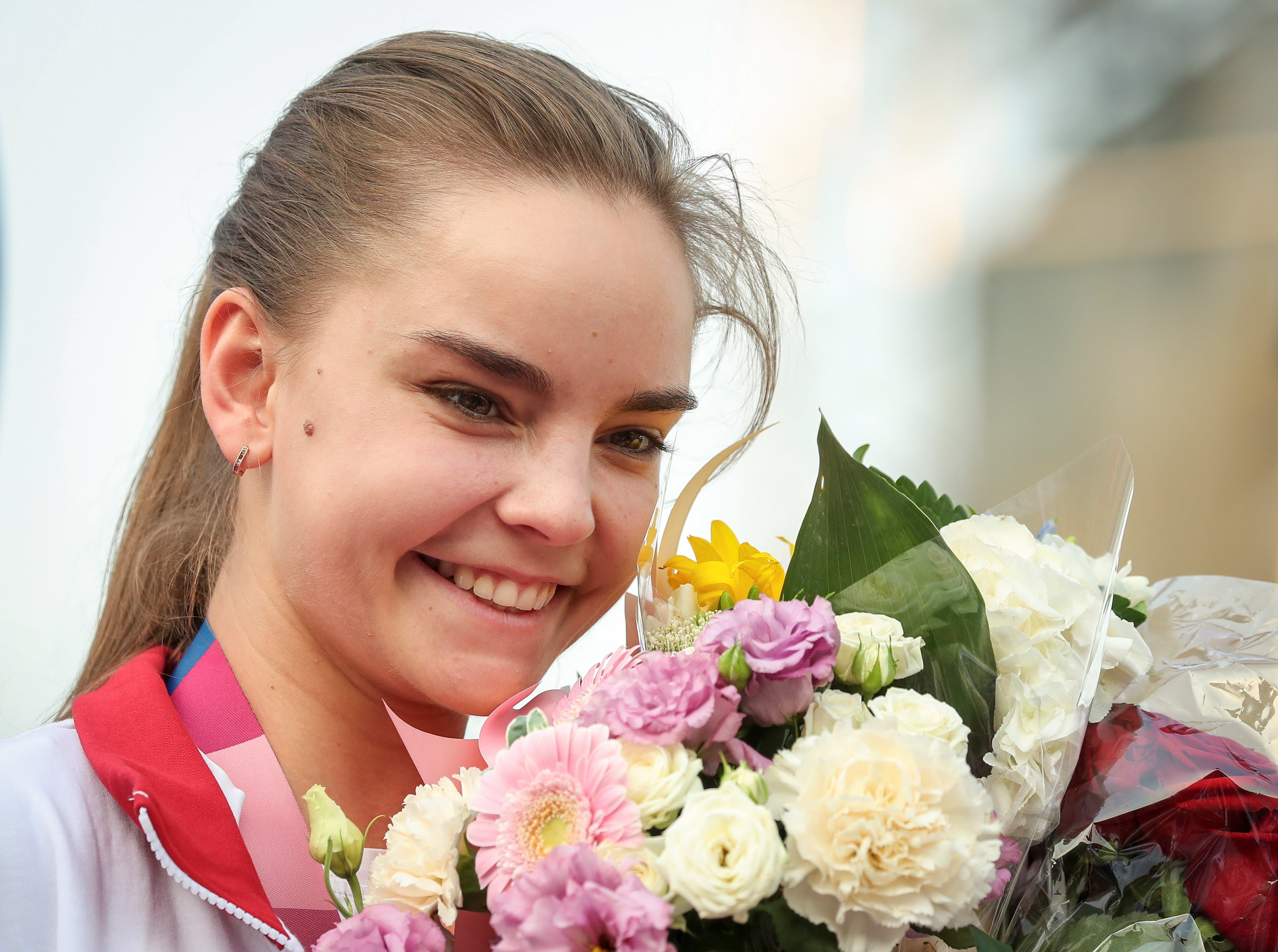 המתעמלת האמנותית הרוסייה דינה אברינה