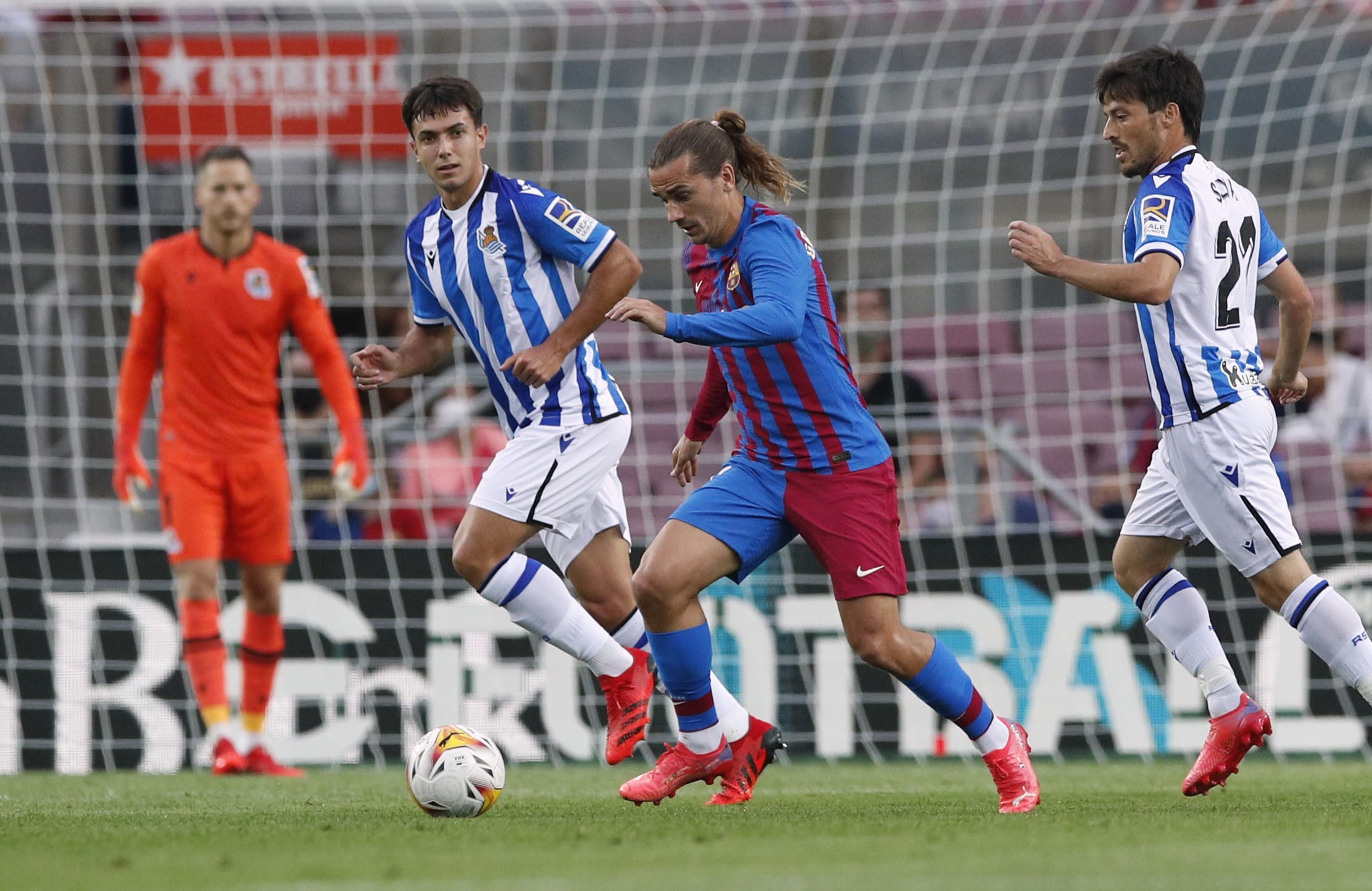 אנטואן גריזמן, ברצלונה מול ריאל סוסיאדד